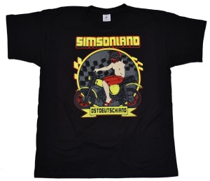 T-Shirt Ostdeutschland ist Simsonland G404U