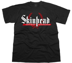 T-Shirt Skinhead Love Music G502